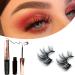 Magnetic Eyeliner 2Pack - Black & Brown | Waterproof Formula | No Smudge | Natural Look Eye Makeup | Compatible with Magnetic Lashes - Buy Online on SooperMarket.com