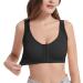 Angxiwan Women's Seamless Bralettes - Comfort Fit Bustier Backproof Sportswear Strong Hold Black 3XL - Buy Online on SooperMarket.com