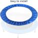 Eaarliyam 54 Inch Round Trampoline Spring Cover Pad - Blue Mini Fitness Skirt Replacement - Buy Online on SooperMarket.com