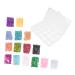 STOBOK 1 Box Decorative Scale Sequins Loose Flat Sequin Rainbow Cup Clothing Items Plastic Dance Costume B 0.5X0.5cm