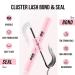 Higu Clace DIY Lash Extension Kit - 200pcs D Curl Individual Lashes 8-18mm Waterproof Bond & Seal Tweezers for Home Use - 3 Count Eyelash Extension Kit - Buy Online on SooperMarket.com