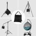 Aqirui Photography Sandbag Saddlebag for Photo Video Studio Stand Backdrop Stand Outdoor Patio Sports Transparent PP Bag and Clips Included 2 Packs - Buy Online on SooperMarket.com