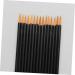 MUSISALY 100pcs Cosmetics Brush Fine Eyeliner Brush Small Eyeliner Brush Lip Makeup Brushes Orange - Buy Online on SooperMarket.com