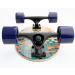 Summit Board Co Short Longboard Skateboard Deck with Precision Bearings and Rugged Wheels - Wide Mini Balanced Design for Beginners and Experienced Skaters | Pixels - Buy Online on SooperMarket.com