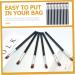 Angoily 100pcs Eye Shadow Brush Face Makeup Foundation Beauty Kit Handle Powder Applicator Miss Girl - Buy Online on SooperMarket.com