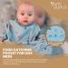 Yum Yum's Silicone Baby Bibs - Waterproof Long Sleeve Feeding Bib with Safari Friends Design | Ideal for Baby Weaning 6-12 Months - Buy Online on SooperMarket.com