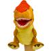 Lilizzhoumax Parasaurolophus Hand Puppet Plush Toy - Interactive Dinosaur Stuffed Animal for Kids | Educational Role-Playing Toy & Home Decor - Buy Online on SooperMarket.com