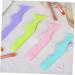 NOLITOY 2pcs Silicone Beauty Ruler Eyeliner Eyebrow Guide Stencils Eyebrow Stencils Aid Blindfold Make up - Buy Online on SooperMarket.com