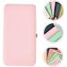 Beavorty Tweezers Storage Box for Eyelash Extensions - Set of 3 Pink Leather Holders | Durable & Convenient 18x9.8cm - Buy Online on SooperMarket.com