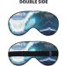 SSIMOO Big Sea Wave HD Soft Sleep Eye Mask | Breathable Travel Eye Patch for Women | Ideal for Relaxation & Comfort - Buy Online on SooperMarket.com