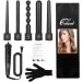 Culwad 5 in 1 Curling Wand Set - Multifunctional Ceramic Coating & Glove - 7-Part International Shipping - Buy Online on SooperMarket.com