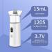 Neti Pot Sinus Rinse Bottle Portable Electric Nasal Irrigator Sinus Rinse Kit with 3 Modes 120S Intelligent Timing 15ml Water Tank Wastewater Auto-Recycling for Sinusitis Sneezing Allergic Rhin - Buy Online on SooperMarket.com