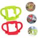 ibasenice 8 Pcs Silicone Bottle Handle Silicone Bottle Handle Bottle Grip Handle Nursing Bottle Handle Bottle Handles Milk Child Feeding Bottle 13.00X7.00X6.50CMx4pcs Assorted Colorx4pcs - Buy Online on SooperMarket.com