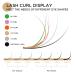 LASHVIEW Premium Eyelash Extensions - Individual Lashes & Classic 0.15 D Curl | Soft Natural Semi-Permanent 9mm Lashes for Seamless Application - Buy Online on SooperMarket.com