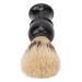 Jauarta Shaving Brush for Men - Portable Black Curved Handle Foaming Beard Cleaning Brush for Home Salon & Travel - Buy Online on SooperMarket.com