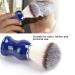 BlueZoo Men's Beard & Mustache Shaving Brush - Resin Gripped Swine Bristles Nylon Wool Handle - Buy Online on SooperMarket.com