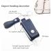 BRICUGLE Hand Sanitizer Holder Keychain with Mini Bottle - Refillable Cosmetic Container for Handbags, Purse, Backpack, and Keys (Blue) - Buy Online on SooperMarket.com