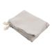 WOONEKY Hair Dryer Storage Bag Canvas Hair Dryer Organizer Bags for Travel Curling Iron Fabric Miss Modeling 33x30cm Light Grey