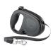 Ferplast dog leash flippy one roller leash medium -sized dogs up to 25 kg.Extendable belt strap max. 5 m. Individual locking and unlocking button black max 25 kg - 5 m belt black
