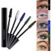 Waterproof Black Mascara 4D Silk Fiber Lash Mascara Mascara Volume and Length No Clumping Easy to Apply & Smudge-Proof Voluminous Mascara Long-Lasting Eye Makeup 0.24 Fl Oz(01 Black) - Buy Online on SooperMarket.com