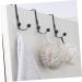 Cabilock 3pcs Wrought Iron Hook Heavy Duty Clothes Rack Door Hanger for Hanging Coat Door Coat Hook Jacket - Buy Online on SooperMarket.com