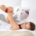 Mewaii 28in Long Cat Plush Pillow - Cute Gray Kitty Stuffed Animal Toy for Kids - Buy Online on SooperMarket.com
