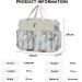 SONARIN Stylish Large Capacity Baby Nappy Changing Tote Bag with Changing Mat - Deer Design - Buy Online on SooperMarket.com