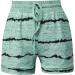Ronony Women's Mini Hotpants & Sports Shorts - Comfortable Yoga Running & Fitness Sweatpants in Green - Buy Online on SooperMarket.com