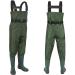 LANGXUN Kids Chest Waders - Lightweight & Breathable PVC Fishing Waders for Toddlers & Children - Waterproof Hutting Waders for Boys & Girls - Age 4/5 - Buy Online on SooperMarket.com