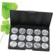 FOYTOKI 3pcs 15 Eyeshadow Palette Travel Makeup Case Empty Cosmetic Case Cosmetic Cases for Traveling Silver - Buy Online on SooperMarket.com