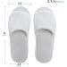 KabinChiu 6 Pairs Disposable Spa Slippers White - Universal Size for Hotel, Home, Nail Salon - Non-Slip Open Toe Design for Women and Men - Buy Online on SooperMarket.com