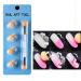 Mwoot Nail Design Brush Set 4 Pcs Replacement Sponge & 2 Pcs Beginner Brushes for Perfect Nail Art | International Shipping Available - Buy Online on SooperMarket.com