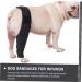CORHAD Pet Injury Knee Puppy Brace Elbow and Knee Pads Dog Knee Cover Butter Care L As Shown - Buy Online on SooperMarket.com