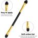 10PCS Double-Ended Eyeshadow Brushes | Long Handle Sponge Applicators for Eye Makeup | Blending, Defining, Smudging, Shading | Reusable Tools - A7STHZS - Buy Online on SooperMarket.com