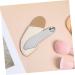 MUSISALY Scraper Makeup Korean Cosmetics Cosmetic Mixer Cosmetic Plate Mixer Shadow Seal Stainless Steel - Buy Online on SooperMarket.com