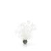 Biorb 46068 horn coral s white - small aquaria decoration |Natural artificial coral made of plastic for the decoration of the aquarium |Easy cleaning |Suitable for fresh water and sea water Small white