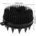 FRCOLOR Silicone Shampoo Brush - Kids Body & Baby Hair Scalp Massager Bath Tool - Buy Online on SooperMarket.com