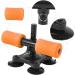 Abdomen Roller Build Muscle Abdomen Roller Exercise Wheel Metal for Home Orange - Buy Online on SooperMarket.com