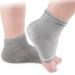 Milist toe gel socks cracked heels socks heel sleeves silicone socks for dry feet nylon socks heel sleeves protectors foot socks socks with open toes moisturize