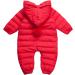 Famuka Baby Winter Warm Down Snowsuit Hooded Puffer Outwear Red 12-18 Months - Buy Online on SooperMarket.com
