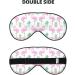 Tropical Flamingo Sleep Mask | Adjustable & Breathable Eye Mask for Ultimate Comfort - Buy Online on SooperMarket.com