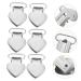 Exceart 90-Piece Peach Heart Duck Cable Clips & Comforter Holders - Metal Glove Closures & Men's Pants Carrier Clips - Ideal for Newborn Braces (3 Pack) - Buy Online on SooperMarket.com