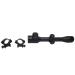 SAS 4x32 Illuminated Hunting Crossbow Scope 1" Tube and Rangefinder Reticle with 7/8" Rings EG (4x32 Illuminated)