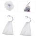 MUSISALY 80 Pcs Soap Bag Soap Net Foaming Net Face Scrubber Facial Cleaning Soap Bag Sulphur Soap Nylon - Buy Online on SooperMarket.com