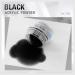 Black Acrylic Powder for Nails - Professional Lasting Extension French Nail Art - 1oz - Buy Online on SooperMarket.com