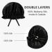 ZIMASILK 100% Mulberry Silk Bonnet for Women Hair Care - Natural Silk Hair Wrap for Sleeping - Elastic Stay On Head - Black (1Pc) - Buy Online on SooperMarket.com