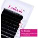 Fadlash Easy Fan Lashes D Curl 0.05 9-17mm Mixed Length Russian Lashes - Natural Look Self Fanning Eye Lashes - Automatic Blooming Eyelash Extensions - Buy Online on SooperMarket.com