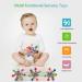 MyDova Silicone Baby Bite Toys | BPA-Free Gripping Ball Rattles for 0-9 Months | Perfect Baby Gift in Pink - Buy Online on SooperMarket.com