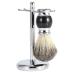 Men's Professional Shaving Kit with Stand, Brush, Soap Mug, and Travel Case - Beard Grooming Set for Mustache Care - Buy Online on SooperMarket.com