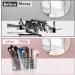 Ubetree Acrylic Makeup Organizer - 3 Compartment Cosmetic Storage for Eyeliners Lipsticks & Brushes - Transparent Vanity Holder for Bathroom & Office - Buy Online on SooperMarket.com